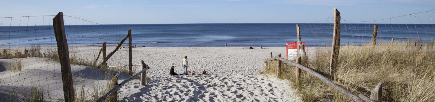 szerokie, piaszczyste plaże w Grzybowie